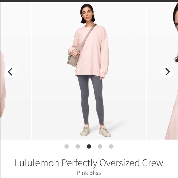 Lululemon perfectly oversized crew - Picture 3 of 5